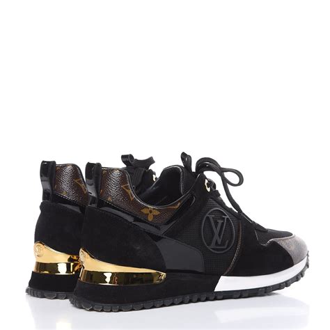 louis vuitton k run|louis vuitton black suede sneakers.